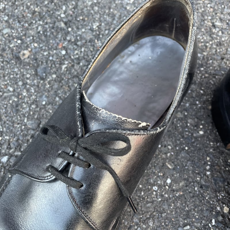 SQUARE TOE LEATHER SHOES 27.5cm [S-4318] | HiPB