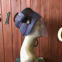 60’S TULLE DESIGN SUMMER HAT [HP-0181]