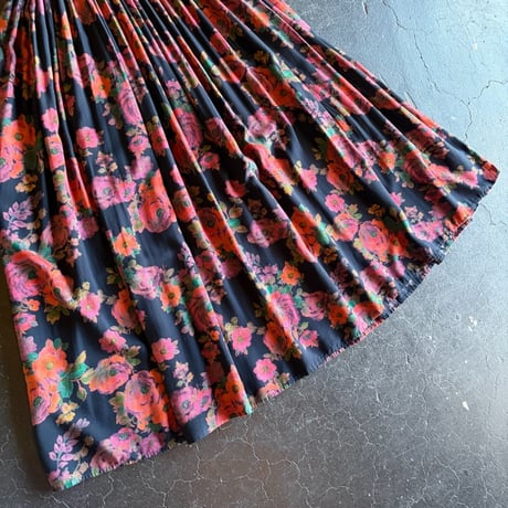 FLOWER LONG DRESS [S-2529]