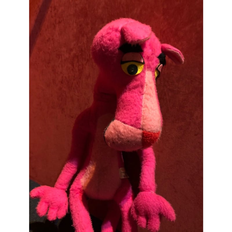 Vintage pink panther stuffed animal discount