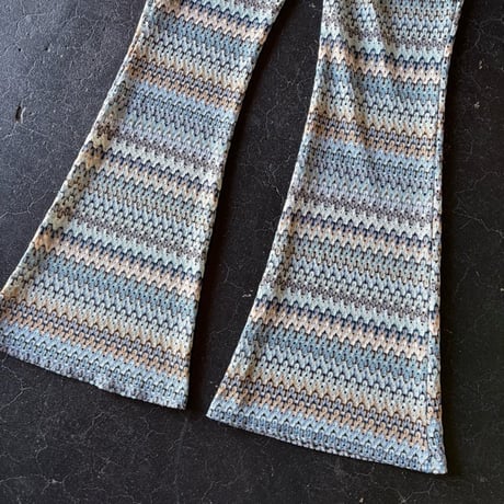 MESH FLARE EASY PANTS [S-4190]
