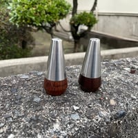 STAINLESS＆WOOD SALT&PEPPER [J-186]