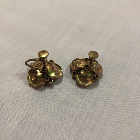 FLOWER MOTIF EARRING [S-2141]