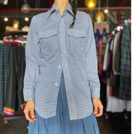 70’S GINGHAMCHECK SHIRT [S-9006]