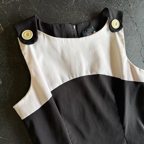 90’S BI-COLOR DRESS [S-4285]