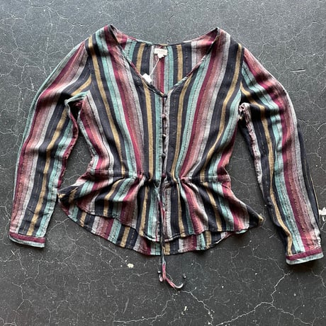 STRIPE×GOLD SHIRT [S-1464]