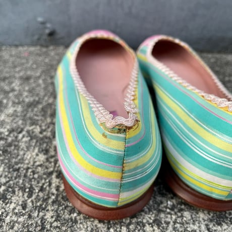 " Lilly Pulitzer" DESIGN FLAT SHOES 25.5㎝ [S-4317]