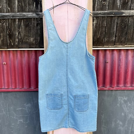 DENIM MINI DRESS [S-6986]