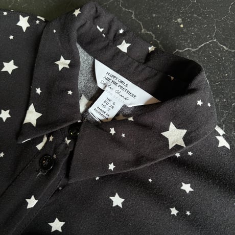 STAR SHIRT LONG DRESS [S-4378]