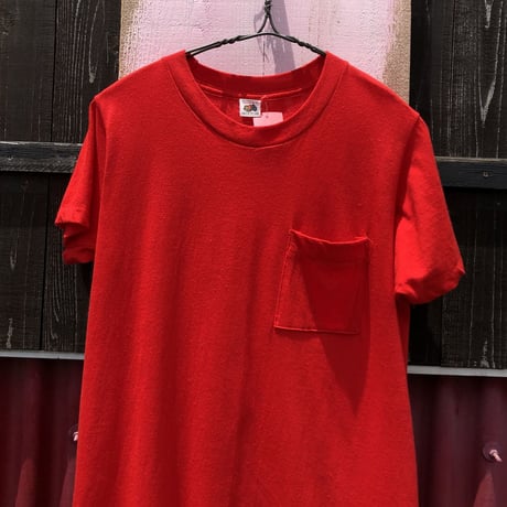 80’S BACK PRINT POCKET TEE [S-0113]