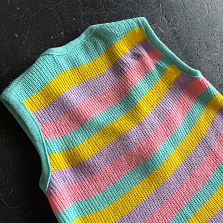 70'S BORDER N/S KNIT [S-0663]