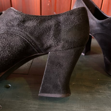 SUEDE BOOTIE 22.5-23cm [S-3220]