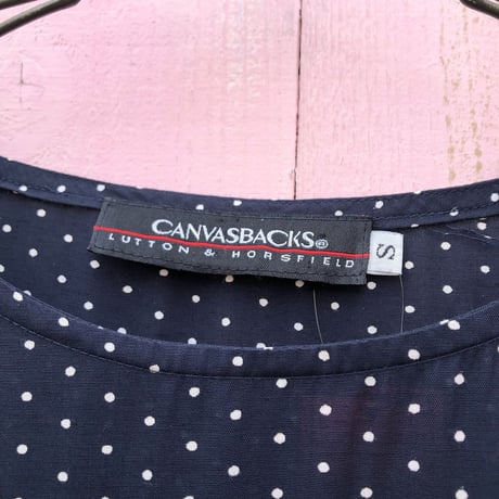 80’S DOT PULLOVER BLOUSE [S-2839]