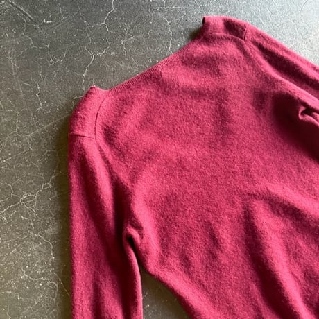 V-NECK WOOL KNIT [S-0767]
