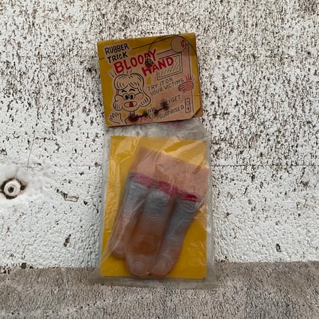 50's VINTAGE TOY "BLOODY HAND" [J-57]