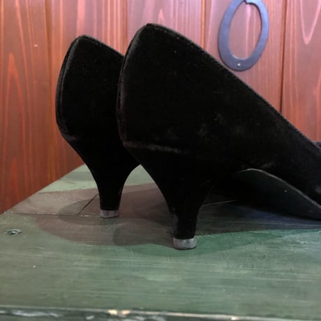 VELOUR PUMPS 24.5cm [S-3230]