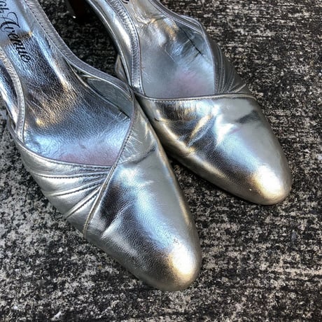 60’S METALLIC DESIGN PUMPS 23.5cm [S-4405]
