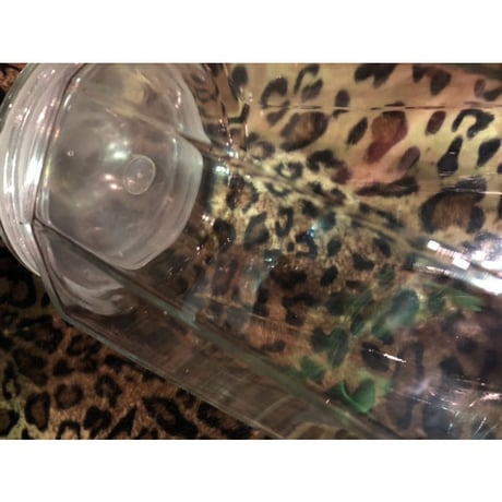 GLASS COOKIE JAR[J-288]