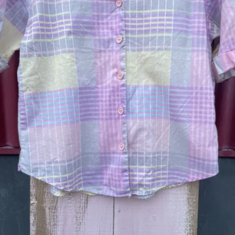 80'S CHECK SHIRT [S-2356]