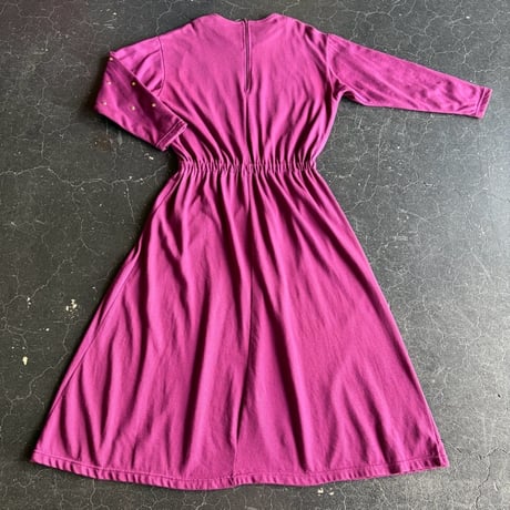 STUDS DESIGN LONG DRESS [S-2278]