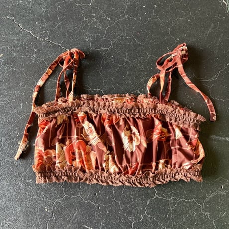 70’S FABRIC CAMISOLE [S-3980]
