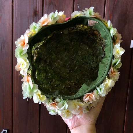 60’S FLOWER DRESS HAT [S-3338]
