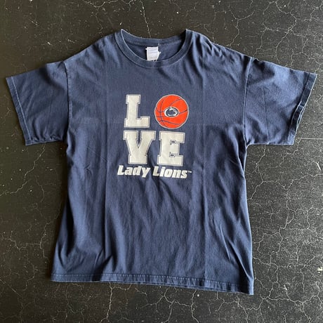 LOVE PRINT COTTON TEE [S-3376]