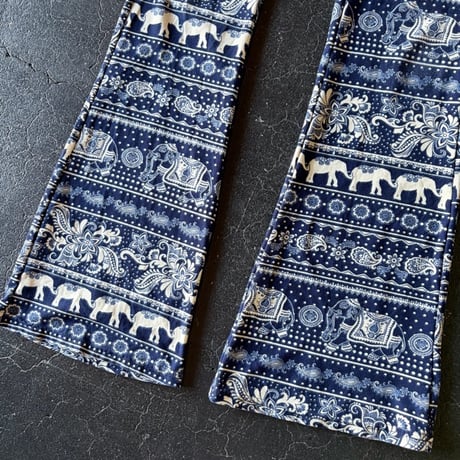 ELEFANT FLARE EASY PANTS [S-4191]