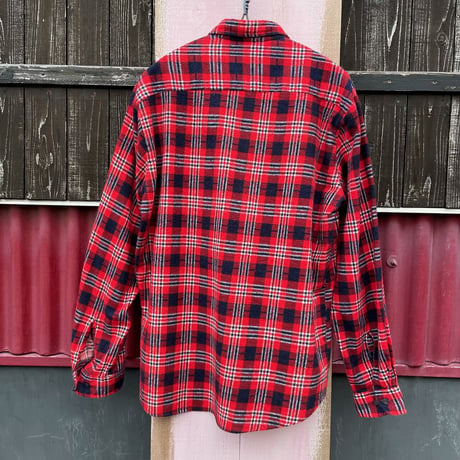 80’S CHECK FLANNEL SHIRT [S-7594]