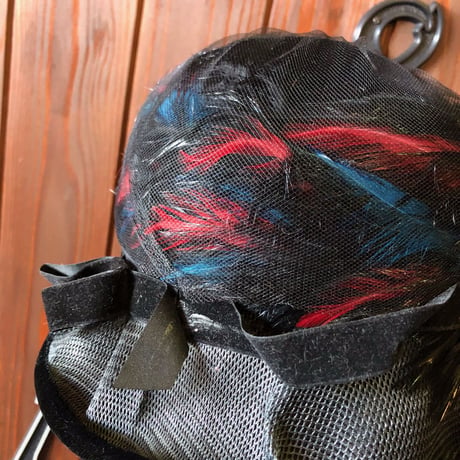 60'S FEATHER DESIGN HAT[S-3005]