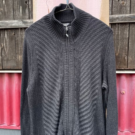 ZIP UP KNIT [S-6087]
