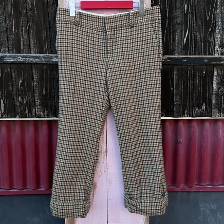 JUICY COUTURE CHECK WOOL  SABRINA PANTS[S-4173]