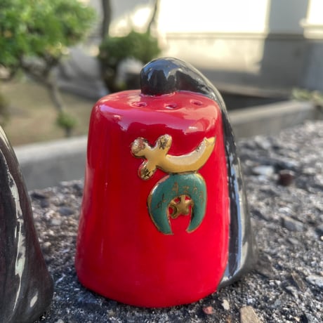 VINTAGE "FEZ HAT" SALT&PEPPER [J-235]