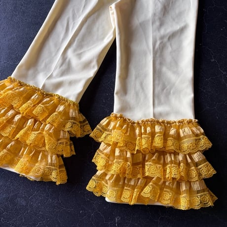 TIERED FRILL PANTS [S-3982]