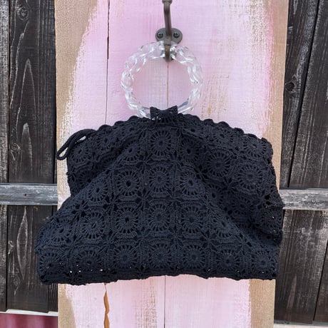 1950-1960 CROCHET BAG [S-7466]
