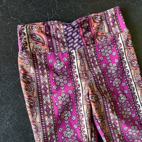 FLOWER FLARE EASY PANTS [S-4189]