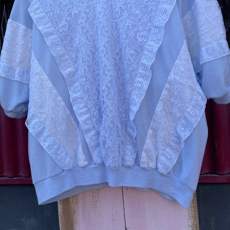80’S LACE DECORATION TOPS [S-7138]