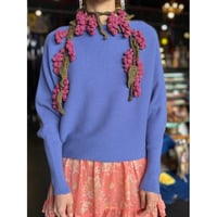 GRAPE CROCHET MUFFLER [S-2569]