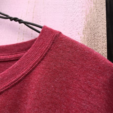 RED PLAIN TEE [S-1618]