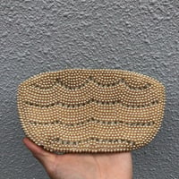 60'S~70'S BEADS EMBROIDERY PURSE [S-1434]