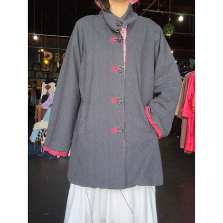 SILK FABRIC DESIGN JACKET [S-2809]