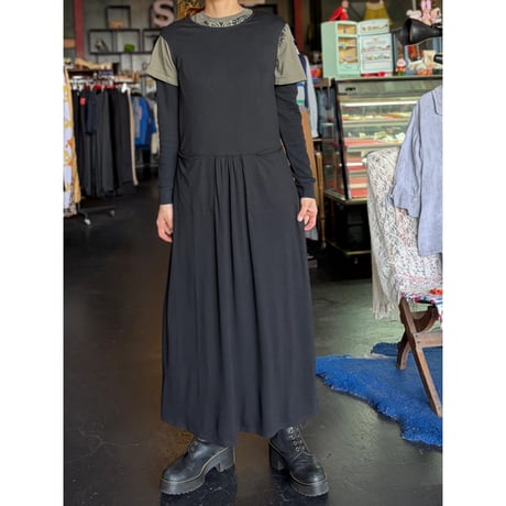 SIMPLE LONG DRESS [S-3964]