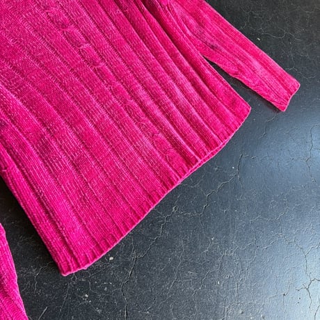 VELOUR KNIT [S-2213]