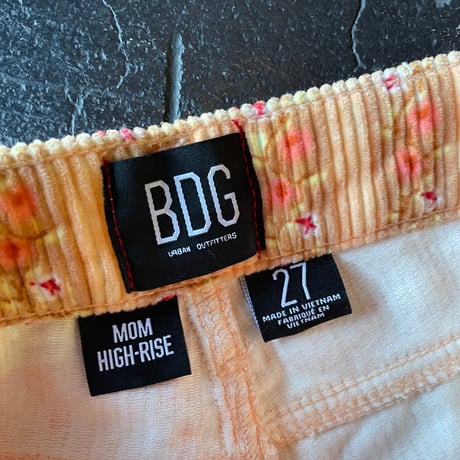FLOWER CORDUROY PANTS [S-1111]