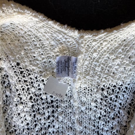 70’S COTTON CROCHET FRILL BORELO [S-4198]