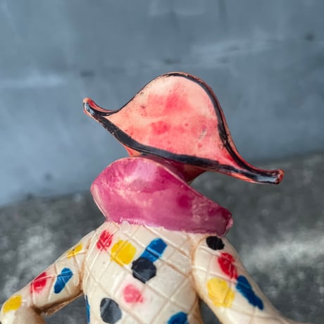 VINTAGE PIERROT ORNAMENT [J-209]