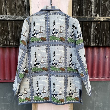 GOBELIN HARBOR PATTERN JACKET [S-5250]