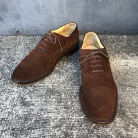 "BARNEYS NEWYORK" SUEDE LACEUP SHOES 27.0㎝ [S-4481]
