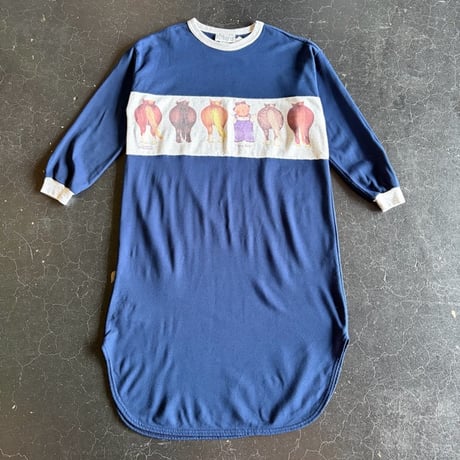 90’S  DIANNE L. PATTERSON SWEAT DRESS [S-0490]