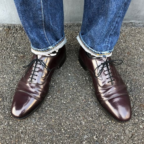 "JOHNSTON&MURPHY" OPTIMA LEATHER DRESS SHOES 28.5cm [S-1607]